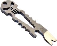 🔧 ti bang punisher titanium pocket pry bar multi tool - keychain bottle opener логотип