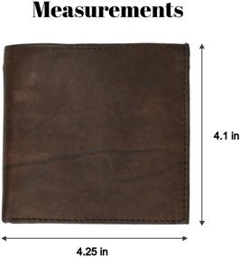 img 1 attached to 💳 Genuine Leather Wallet with Credit Card Slots