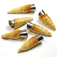 norpro stainless steel cream horn molds, set of 6 logo