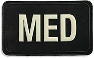 glow-in-the-dark pvc medical patch logo