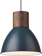 💎 elegant dark blue pendant light: elyona modern hanging light for kitchen island, adjustable height - ideal for dining, coffee bar, living room & bedroom логотип