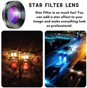 img 1 attached to SHUTTERMOON PRO Camera Lenses UNIVERSAL Attachments 20XMacro Lens Kaleidoscope Lens Star Filter Lens For IPHONE/SMARTPHONE/ANDROID/SAMSUNG/PIXEL/OnePlus Camera Phone Best HDLenses For Phone (PRO3 IN1)