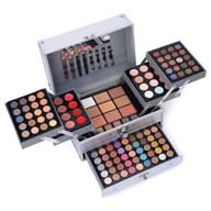 💄 ultimate beauty collection: 132 color all in one makeup gift set kit with eyeshadow, lip gloss, concealer, and more! logo