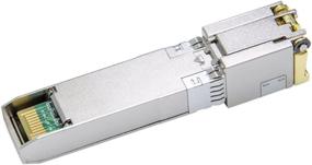 img 2 attached to High-Speed 10GBase-T SFP+ Transceiver with RJ45 Copper Module - Compatible with Cisco SFP-10G-T-S, Ubiquiti, D-Link, Supermicro, Netgear, Mikrotik - Supports up to 30m Distance