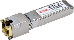 img 4 attached to High-Speed 10GBase-T SFP+ Transceiver with RJ45 Copper Module - Compatible with Cisco SFP-10G-T-S, Ubiquiti, D-Link, Supermicro, Netgear, Mikrotik - Supports up to 30m Distance