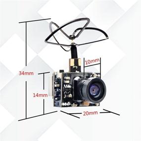 img 1 attached to 📷 Wolfwhoop WT02: Ultra Micro AIO Camera and Video Transmitter for FPV Indoor Racing - HD 600TVL, 200mW, 5.8GHz