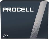 🔋 durable duracell procell c 12 pack pc1400: long-lasting power for high-drain devices logo
