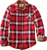 legendary whitetails lumberjack flannel x small logo