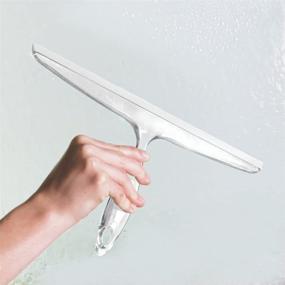 img 1 attached to InterDesign Bathroom Shower Squeegee Suction