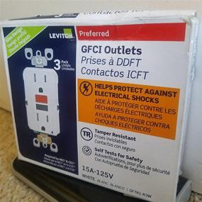 img 3 attached to Leviton GFCI Outlets M12 GFTR1 R3W White