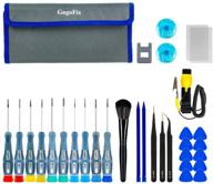 gogofix precision screwdriver repair tool kit - ideal for macbook, ipad, and iphone repair & maintenance logo