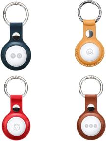 img 4 attached to 🔑 Kengadget Leather Protective Keychain Cover