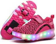 ylllu kids led roller skate shoes with light-up wheel - perfect gift for girls, boys, and children logo