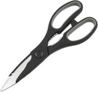 enhanced seo: chef craft select kitchen shears - 9 inch stainless steel/black logo