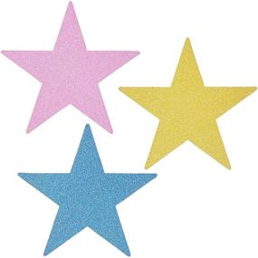 img 2 attached to ✨ Bulletin Board Decorations: Glitter Star Cutouts, Ideal for Crafts, Classrooms (6 Vibrant Colors, Pack of 60)