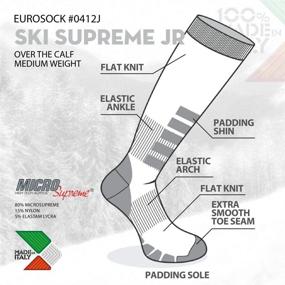 img 2 attached to Eurosocks Supreme Socks Black X Small