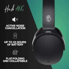 img 2 attached to Окунитесь с наушниками Skullcandy Hesh ANC с функцией шумоподавления и беспроводным соединением черного цвета.