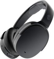 окунитесь с наушниками skullcandy hesh anc с функцией шумоподавления и беспроводным соединением черного цвета. логотип