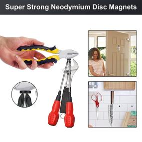 img 1 attached to 🧲 Neodymium Magnetic Whiteboard Refrigerator Magnets – Powerful Material Handling Solution