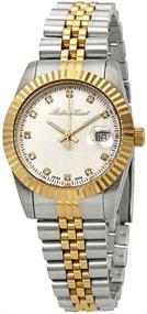 img 1 attached to Mathey Tissot Crystal Silver Ladies D810BI