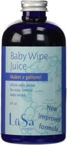 img 1 attached to Lusa Organics Baby Wipe Juice - Certified Organic for Safe, Gentle Cleaning - Locally Grown, Tested & Fragrance-Free - 8 oz Makes 2 Gallons