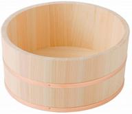 🛁 japanese hinoki oke pure wood bathtub bucket - expertly crafted in japan logo