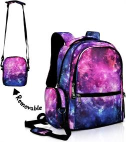 img 4 attached to Resistant Backpack 🎒 Bookbags with Removable Shoulder Straps