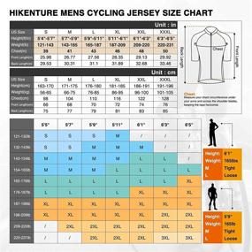 img 3 attached to Hikenture Men's Cycling Jersey: Quick Dry Short Sleeve Bike Shirts with 3 Rear Pockets and Full Zip - Perfect for Mountain and Road Biking