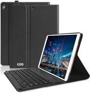 🔌 detachable wireless bluetooth keyboard case for ipad air 3rd gen 2019/pro 10.5 - magnetic smart cover for new ipad air 10.5 inch logo