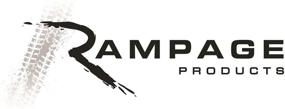 img 1 attached to 🚗 Rampage Products 773535 Универсальная крышка для запасного колеса из канвы, размер X-Large, цвет черный алмаз для шин размером 33-35 дюймов.