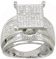 splendid sterling silver diamond women's engagement jewelry: adding elegance to women's style logo