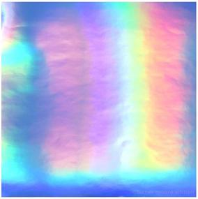 img 1 attached to Rainbow Holographic Vinyl Adhesive Roll