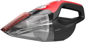 img 4 attached to 🔋 Red BD30025B Dirt Devil Plus 16V Quick Flip Pro Cordless Bagless Handheld Vacuum Cleaner, Enhanced with 16 Volt Lithium Ion
