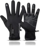 🧤 водонепроницаемые термальные аксессуары для перчаток и варежек для мужчин weitars cycling с сенсорным экраном логотип