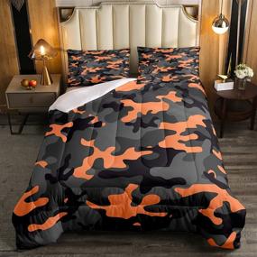 img 3 attached to Camouflage Lightweight Comforter Colorful Collection