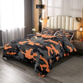 img 4 attached to Camouflage Lightweight Comforter Colorful Collection