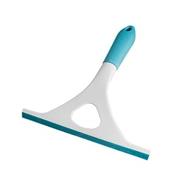 🚿 everclean 10-inch wide blade shower squeegee in aqua/white, model 6675 - efficiently keep your shower sparkling clean! logo