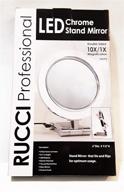 rucci normal chrome stand mirror logo