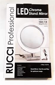 img 1 attached to Rucci Normal Chrome Stand Mirror