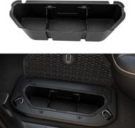 🚚 convenient rear in-floor storage box with handle for dodge ram 1500 - organize your rear seat space with this 2019, 2020, 2021 edition - perfect fit for ram 1500 crew cab! logo