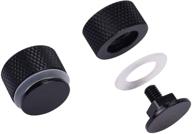 enhance your welding gear with newace aluminum pipeliner helmet accessories - replace and secure headgear with fasteners screws (1 pair, black) logo