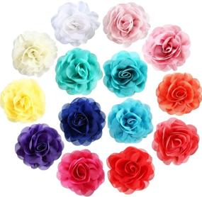 img 4 attached to 🌸 Leinuosen 14-Piece Dog Collar Flowers with Pet Bow Tie - Flower Collars for Puppy Collar Grooming Accessories (8 cm, 14 Pieces) - Enhanced SEO