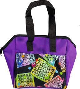 img 3 attached to SII Bingo Tote Bag Purple