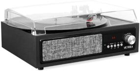 img 2 attached to Victrola Bluetooth Speakers 3 Speed Turntable