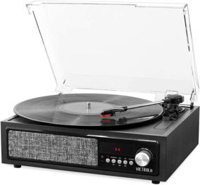 img 1 attached to Victrola Bluetooth Speakers 3 Speed Turntable