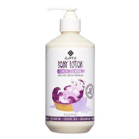 img 4 attached to Alaffia EveryDay Shea Body Lotion, Gentle for Babies and Up, Soothes & Moisturizes Skin with Shea Butter, Lemon Balm, and Lavender Oil, Fair Trade, Lemon Lavender Scent, 16 Fl Oz