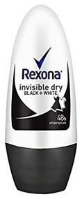 img 1 attached to Stay Fresh and Stain-Free with REXONA Women Antiperspirant Roll On Deodorant Invisible Dry Black+White - 50ml