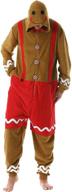 🎄 xl gingerbread onesie pajamas - followme 6446 logo