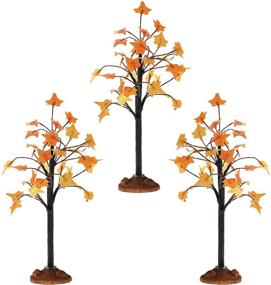 img 4 attached to 🍁 Fall Maple Tree Christmas Village Tree Thanksgiving Miniature Fake Faux Maple Tree – Aesthetic Decor Harvest Town Village Accessories (Bright Style)