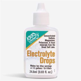 img 4 attached to 🌊 Keto Chow Electrolyte Drops: Achieve Optimal Electrolyte Balance with Sodium, Magnesium, Potassium & Trace Minerals for the Keto Diet and Intermittent Fasting - Convenient On-the-Go Container - 24 ml Dropper
